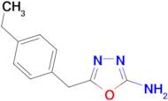 5-(4-ethylbenzyl)-1,3,4-oxadiazol-2-amine