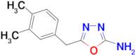 5-(3,4-dimethylbenzyl)-1,3,4-oxadiazol-2-amine