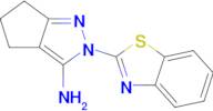 2-(1,3-benzothiazol-2-yl)-2,4,5,6-tetrahydrocyclopenta[c]pyrazol-3-amine