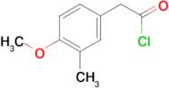 2-(4-methoxy-3-methylphenyl)acetyl chloride