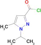 1-isopropyl-5-methyl-1H-pyrazole-3-carbonyl chloride