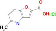 5-Methylfuro[3,2-b]pyridine-2-carboxylic acid hydrochloride