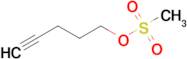 4-Pentynyl methanesulfonate