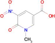 1-Methyl-5-nitro-6-oxo-1,6-dihydropyridine-3-carboxylic acid