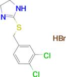 2-[(3,4-dichlorobenzyl)thio]-4,5-dihydro-1H-imidazole hydrobromide