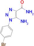 5-Amino-1-(4-bromophenyl)-1H-1,2,3-triazole-4-carboxamide