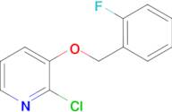 2-chloro-3-[(2-fluorobenzyl)oxy]pyridine