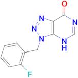 3-(2-fluorobenzyl)-3,6-dihydro-7H-[1,2,3]triazolo[4,5-d]pyrimidin-7-one