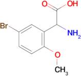 amino(5-bromo-2-methoxyphenyl)acetic acid