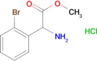methyl amino(2-bromophenyl)acetate hydrochloride