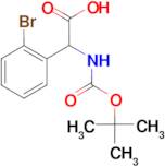 (2-bromophenyl)[(tert-butoxycarbonyl)amino]acetic acid