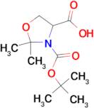 3-(tert-butoxycarbonyl)-2,2-dimethyl-1,3-oxazolidine-4-carboxylic acid