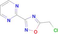 2-[5-(chloromethyl)-1,2,4-oxadiazol-3-yl]pyrimidine