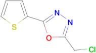 2-(chloromethyl)-5-(2-thienyl)-1,3,4-oxadiazole