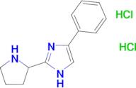 4-phenyl-2-pyrrolidin-2-yl-1H-imidazole dihydrochloride