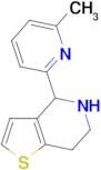 4-(6-methylpyridin-2-yl)-4,5,6,7-tetrahydrothieno[3,2-c]pyridine
