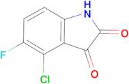 4-chloro-5-fluoro-1H-indole-2,3-dione