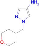 1-((tetrahydro-2H-pyran-4-yl)methyl)-1H-pyrazol-4-amine