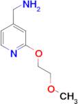 [2-(2-methoxyethoxy)pyridin-4-yl]methanamine