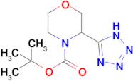 tert-butyl 3-(1H-tetrazol-5-yl)morpholine-4-carboxylate