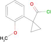 1-(2-methoxyphenyl)cyclopropane-1-carbonyl chloride