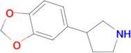 3-(benzo[d][1,3]dioxol-5-yl)pyrrolidine