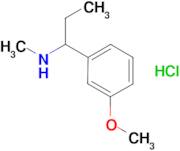 [1-(3-methoxyphenyl)propyl]methylamine hydrochloride