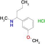 [1-(3-methoxyphenyl)butyl]methylamine hydrochloride