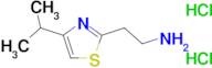 [2-(4-isopropyl-1,3-thiazol-2-yl)ethyl]amine dihydrochloride