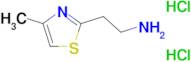 [2-(4-methyl-1,3-thiazol-2-yl)ethyl]amine dihydrochloride