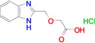 (1H-benzimidazol-2-ylmethoxy)acetic acid hydrochloride