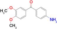 (4-aminophenyl)(3,4-dimethoxyphenyl)methanone