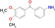 (3-aminophenyl)(3,4-dimethoxyphenyl)methanone