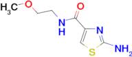 2-Amino-N-(2-methoxyethyl)-1,3-thiazole-4-carboxamide