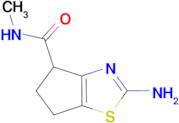 2-Amino-N-methyl-5,6-dihydro-4H-cyclopenta[d][1,3]thiazole-4-carboxamide