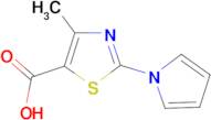 4-methyl-2-(1H-pyrrol-1-yl)-1,3-thiazole-5-carboxylic acid