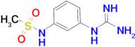 N-(3-{[amino(imino)methyl]amino}phenyl)methanesulfonamide