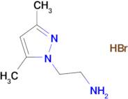 [2-(3,5-dimethyl-1H-pyrazol-1-yl)ethyl]amine hydrobromide