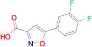5-(3,4-difluorophenyl)isoxazole-3-carboxylic acid