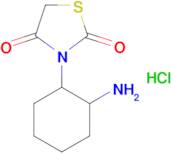 3-(2-aminocyclohexyl)-1,3-thiazolidine-2,4-dione hydrochloride