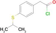 [4-(isopropylthio)phenyl]acetyl chloride