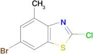 6-bromo-2-chloro-4-methyl-1,3-benzothiazole