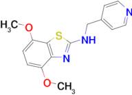 4,7-dimethoxy-N-(pyridin-4-ylmethyl)benzo[d]thiazol-2-amine