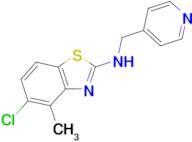 5-chloro-4-methyl-N-(pyridin-4-ylmethyl)benzo[d]thiazol-2-amine