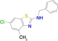 N-benzyl-6-chloro-4-methylbenzo[d]thiazol-2-amine