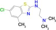 N'-(6-chloro-4-methyl-1,3-benzothiazol-2-yl)-N,N-dimethylethane-1,2-diamine