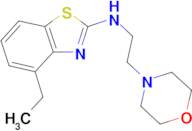 4-ethyl-N-(2-morpholin-4-ylethyl)-1,3-benzothiazol-2-amine