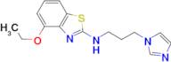 N-(3-(1H-imidazol-1-yl)propyl)-4-ethoxybenzo[d]thiazol-2-amine