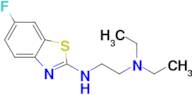 N,N-diethyl-N'-(6-fluoro-1,3-benzothiazol-2-yl)ethane-1,2-diamine