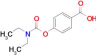 4-[(Diethylcarbamoyl)oxy]benzoic acid